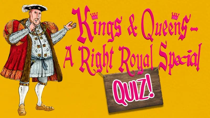 A Right Royal Special quiz. Quiz
