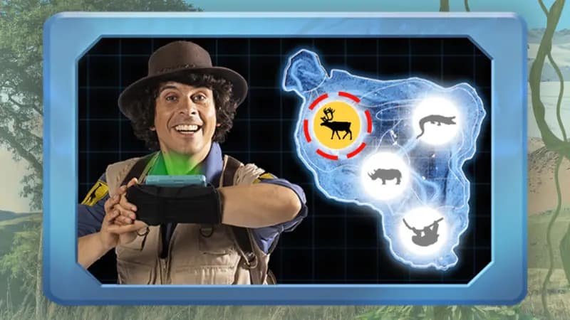Andy's Animal Teams Cbeebies Game