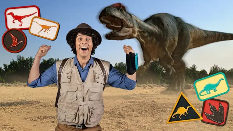 Andy's Dinosaur Adventures Cbeebies Game