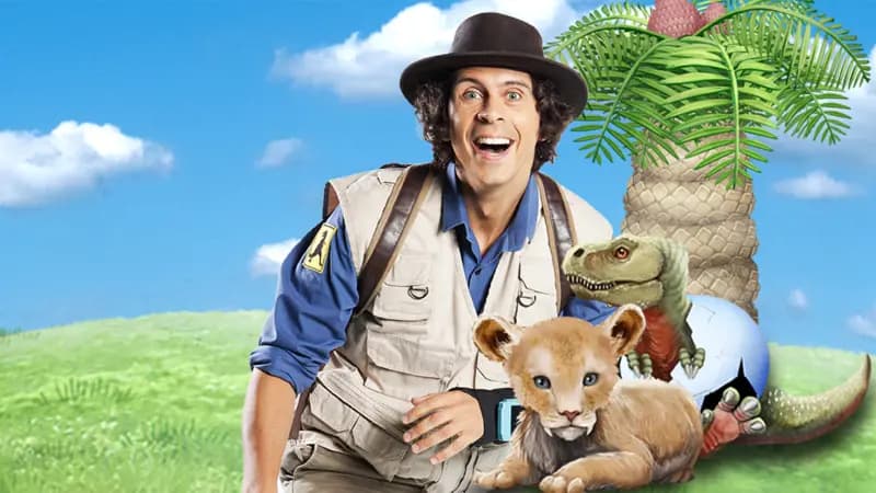 Andy's Prehistoric Park Cbeebies Game