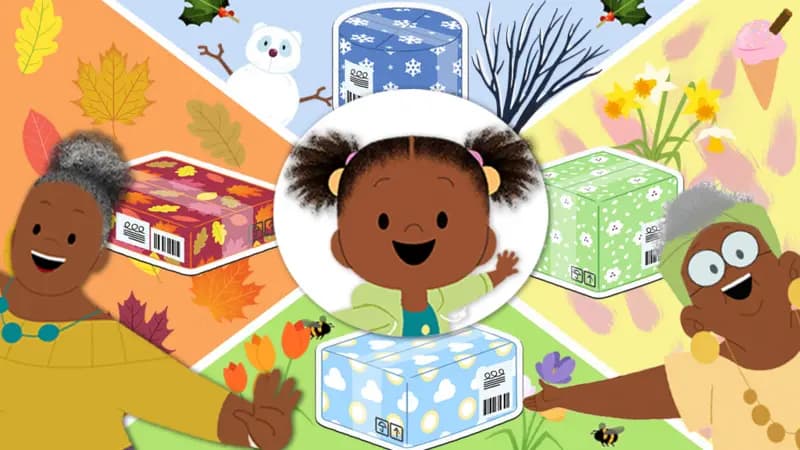 JoJo & Gran Gran Parcel Surprise Game