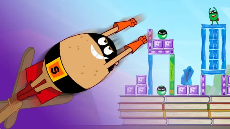 Supertato Potato Flinger Game
