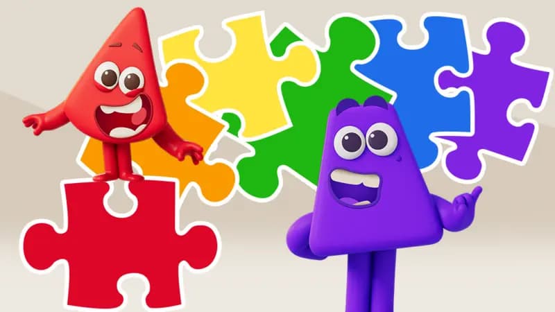 Colourblocks Jigsaw Puzzle  Activity