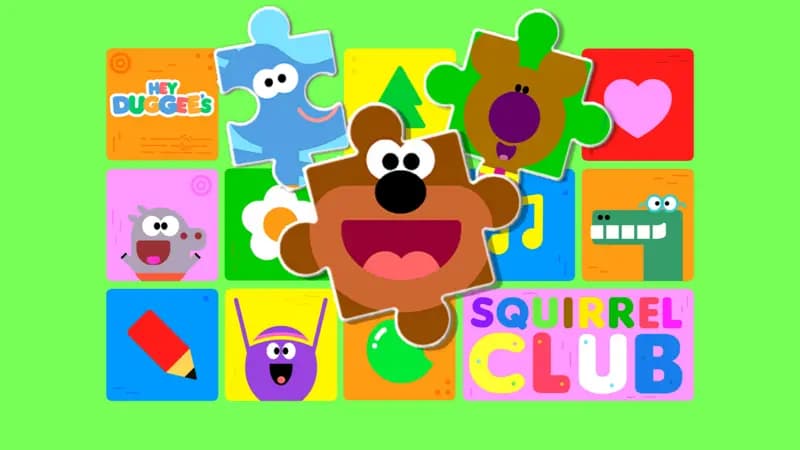 Hey Duggee's Squirrel Club Jigsaw  Activity