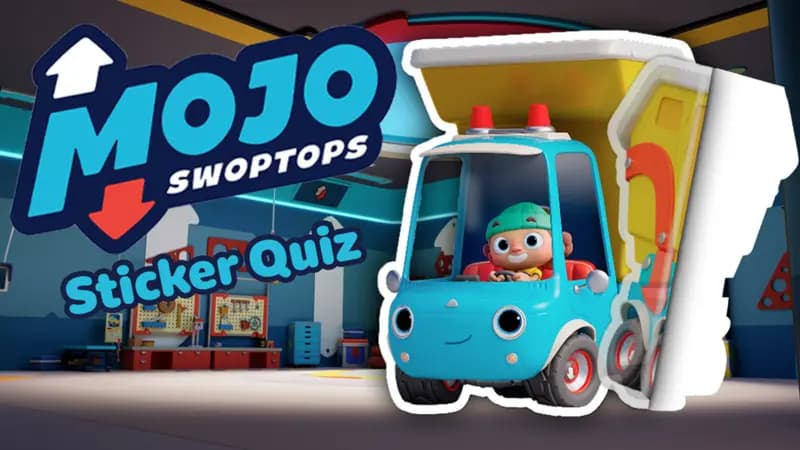 Mojo Swoptops Sticker Quiz  Activity