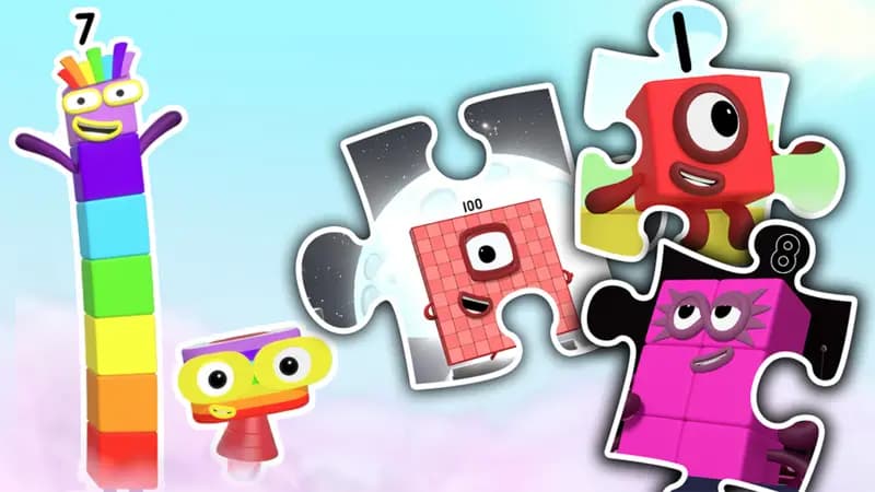 Numberblocks Jigsaw  Activity