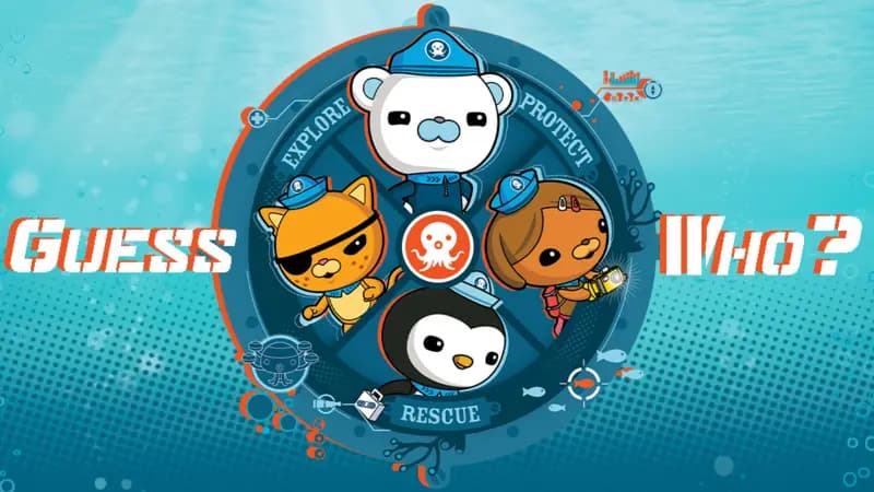 Octonauts: Missing letters quiz. Activity