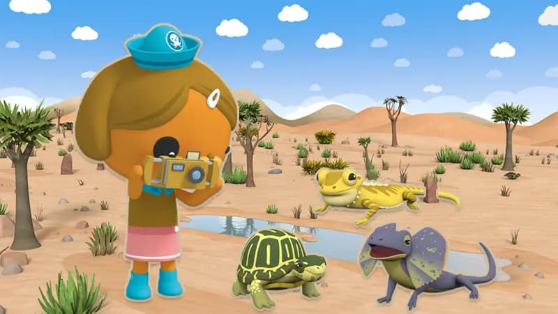 Octonauts: Reptiles quiz. Activity