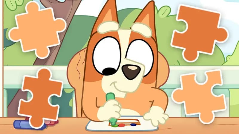 Play Bingo's Jigsaws. Activity