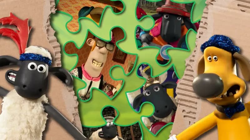 Shaun the Sheep Jigsaw. Activity