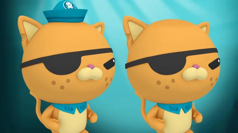 Spot the difference with Octonauts. Activity