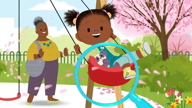 Springtime Spot the Difference. Activity