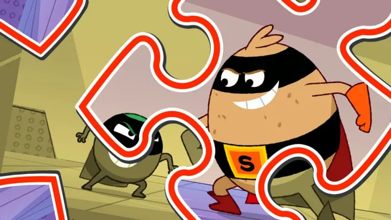 Supertato jigsaw puzzle challenge. Activity