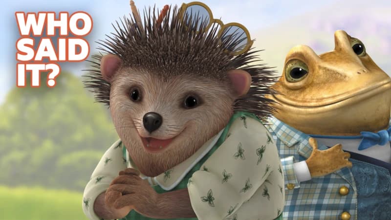 Who Said It?  Activity