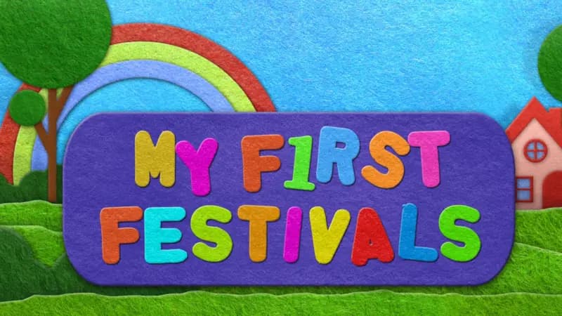 Logo for My First Festivals on CBeebies. 